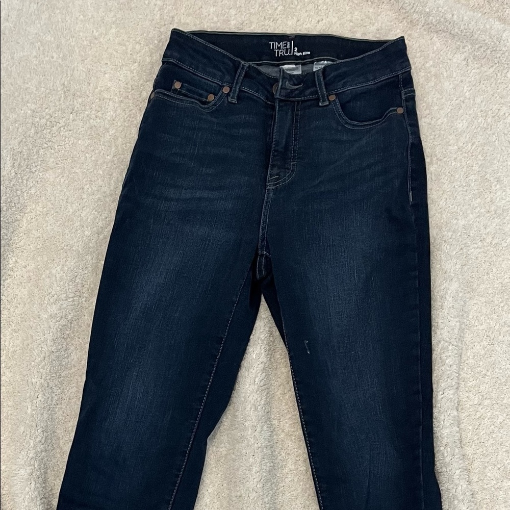 Time and Tru dark wash jeans - size 2